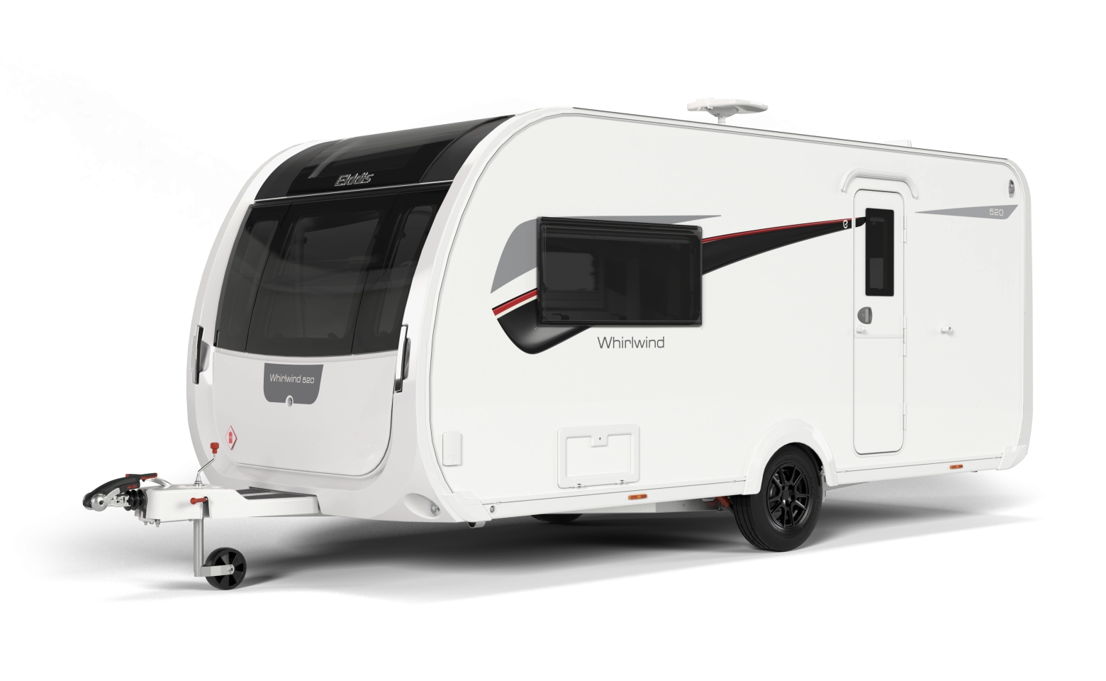 Exterior image of the Whirlwind 520. Front side view.