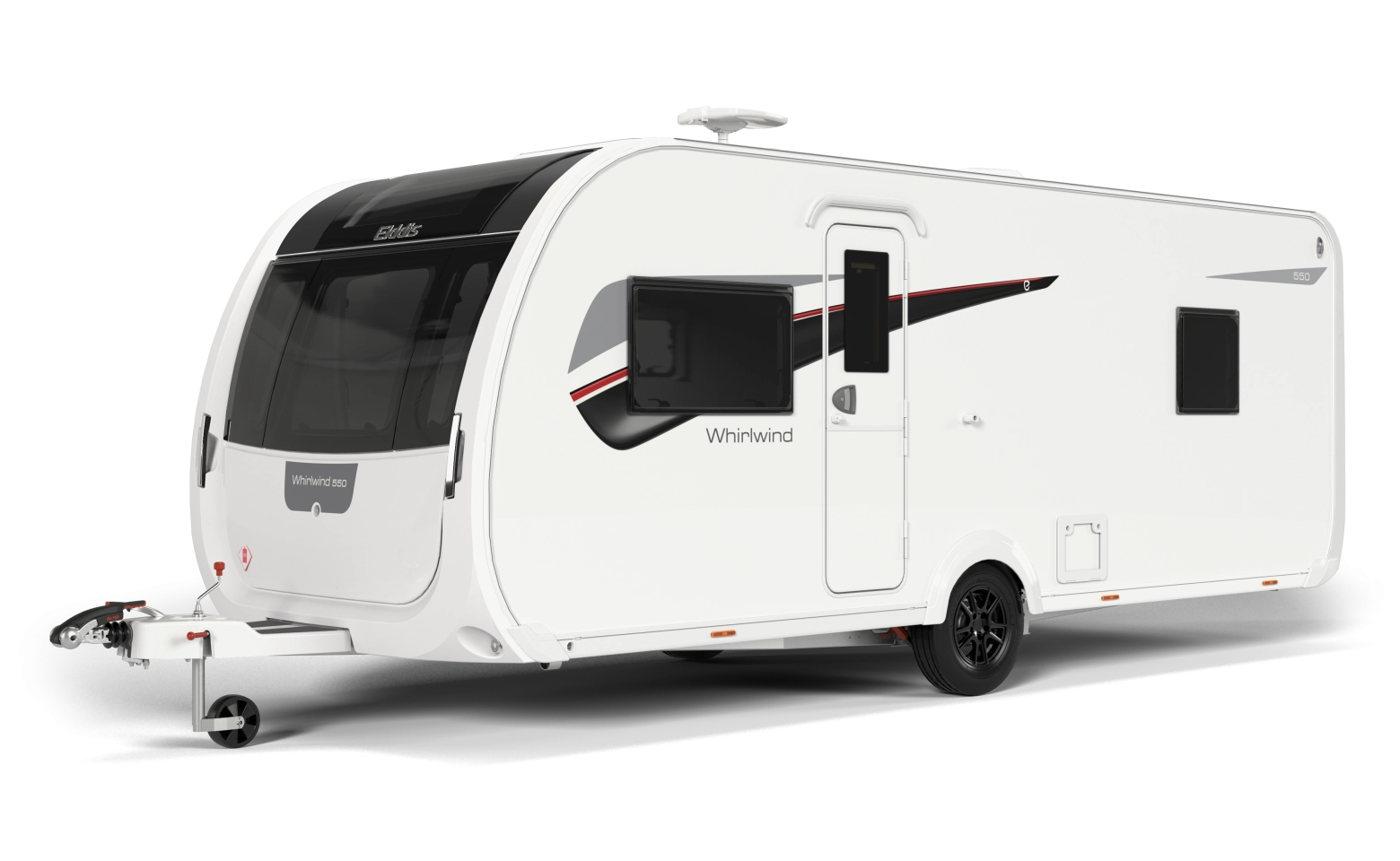 Exterior image of the Whirlwind 550 caravan model