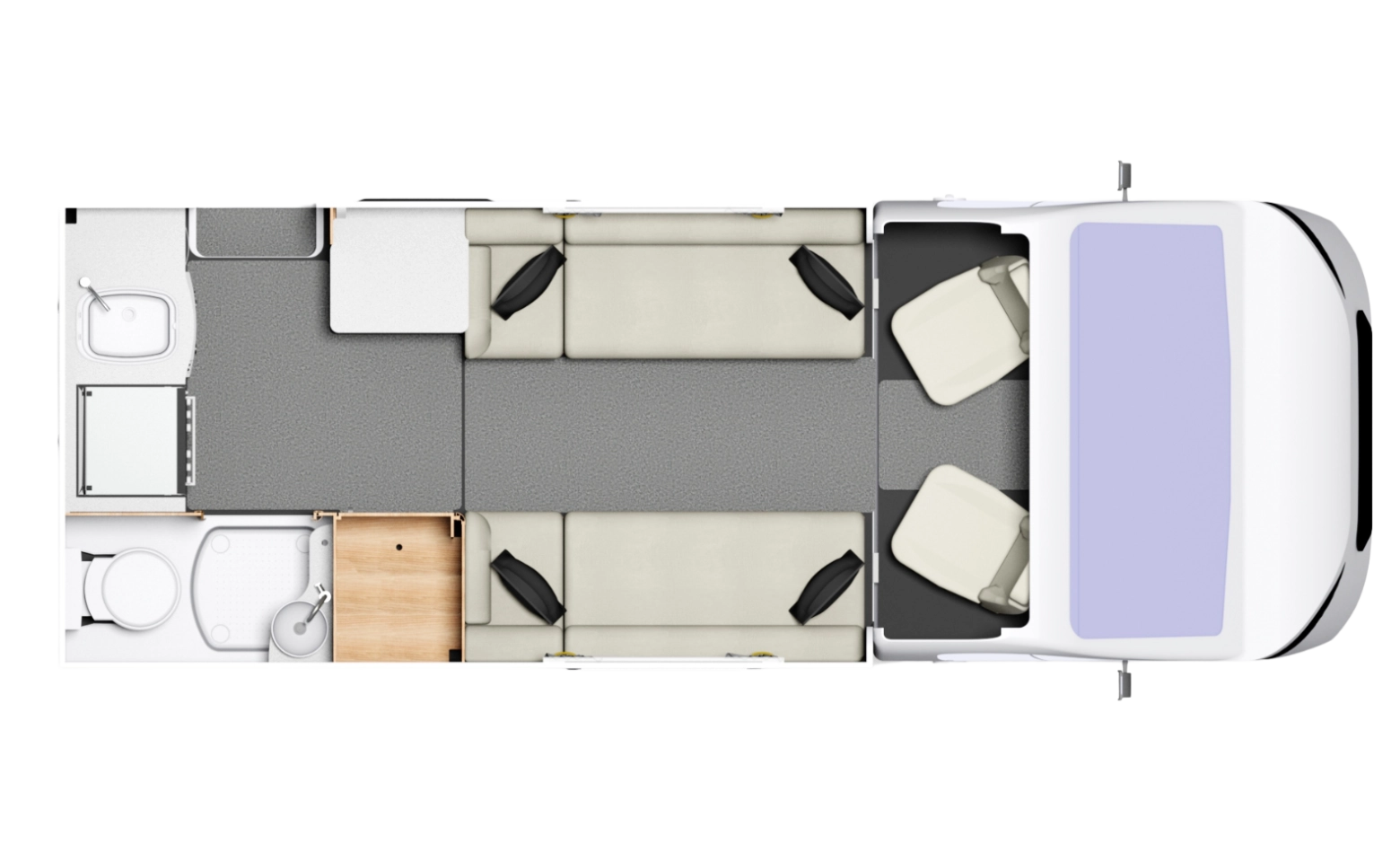 Floorplan of the Autoquest APEX 115